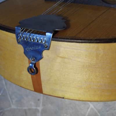 fine vintage solid 8string teardrop MANDOLIN DREIMA Markneukirchen Germany 1950s image 24
