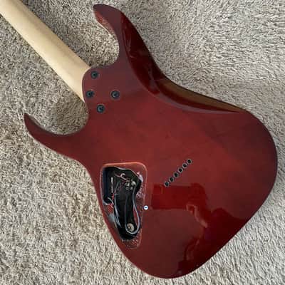 Ibanez RG421 Guitar, Alder Wood Sunburst Body, Maple Neck, Rosewood Fingerboard image 2