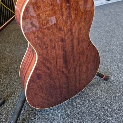 The Loar LO-216-NA Parlor Acoustic Guitar with Hard Case image 7