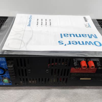 QSC Vintage Series One Model 1400, 200 watts 8 Ohms, made in USA image 4