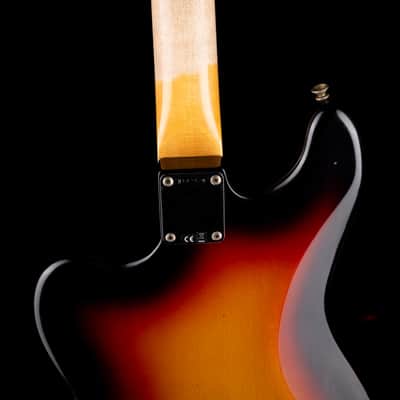 Fender Custom Shop 60's Bass VI Journeyman Relic Wide Fade 3-Tone Sunburst With Case image 11