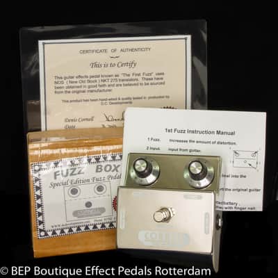 Cornell First Fuzz 1st Fuzz NOS NKT275 White Dot Guitar Pedal s/n 0163 made in the UK image 1