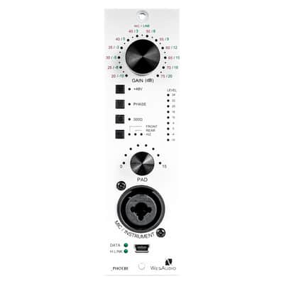 WesAudio Phoebe Analog Preamp with Digital Recall (500-Series) image 1