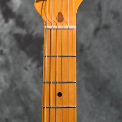 Fender 70th Anniversary American Vintage II 1954 Reissue Stratocaster Sunburst w Tweed Case & FAST Same Day Shipping image 3