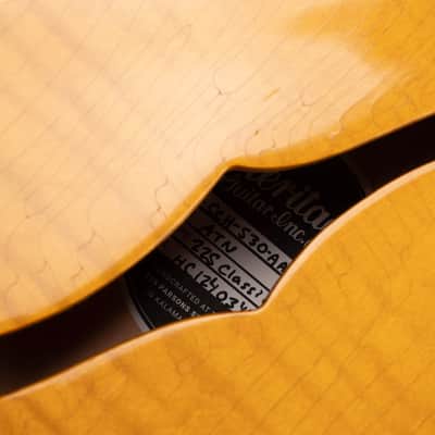 Pre-Owned 2025 Heritage Custom Shop Artisan Aged H-530 Antique Natural With OHSC image 5