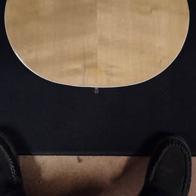 ARCHTOP ELECTRIC GEMTONE 1960'S - NATURAL WOOD image 8