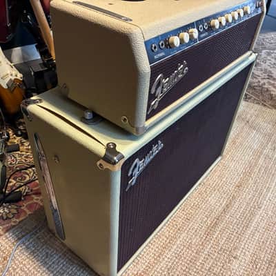 1961 Fender Bandmaster 40-Watt - Blonde + cab image 8