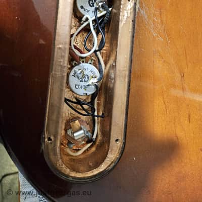 Hondo II Professional H-1015 Walnut - Made in Japan - Medium Scale bass image 18