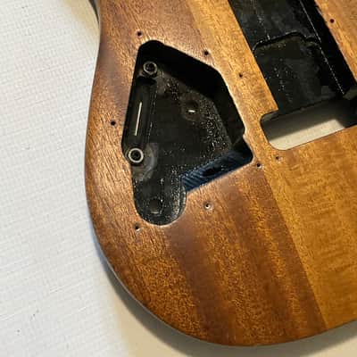 1991 Japan Ibanez 440s S Series Natural Mahogany Guitar Body Original Edge Tremolo Ready image 19