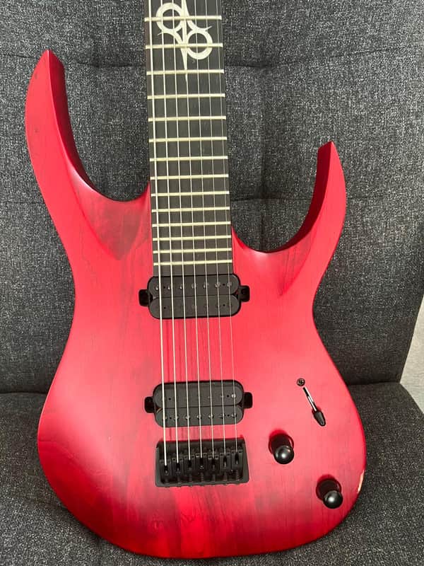 Solar Guitars A2.7TBR 2018 - Red Matte image 1