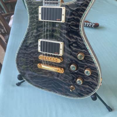 David Thomas McNaught McNaught #147 early 2000's - Blue Quilted Maple image 3