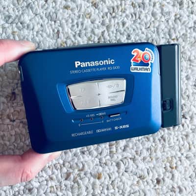 PANASONIC RQ SX30 Walkman Cassette Player, Near Mint Blue ! Working ! #9040 image 2