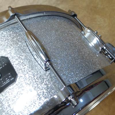 (C) Gretsch Catalina 7x13 Snare Drum Silver Sparkle image 3