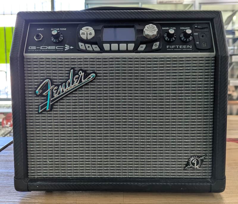 Fender G-DEC 3 Fifteen Guitar Digital Entertainment Center 30-Watt 1x8" Guitar Practice Amp 2010 - 2012 - Black image 1