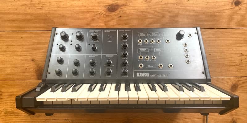 Korg MS-10 1970s - Black -100% fully working order little mark on a key image 1
