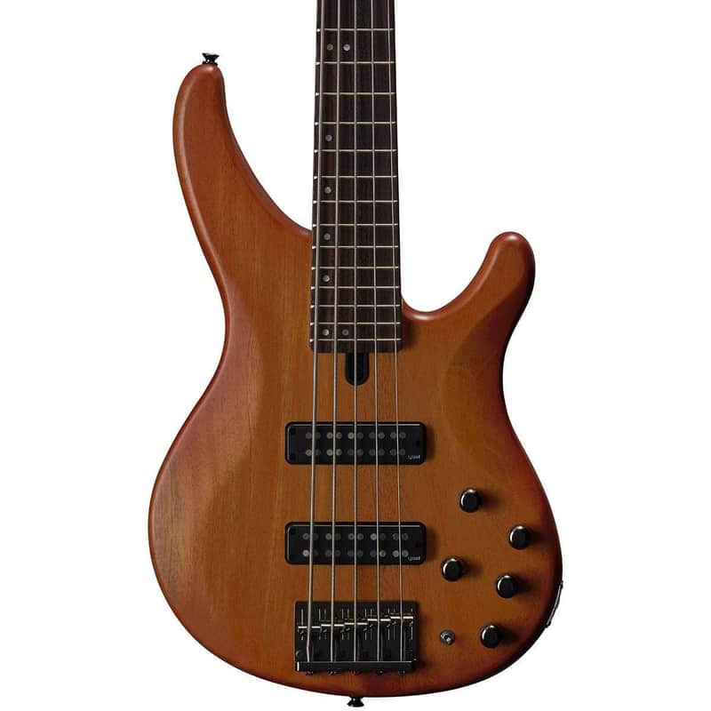 Yamaha TRBX505 5-String Bass Guitar Brick Burst image 1