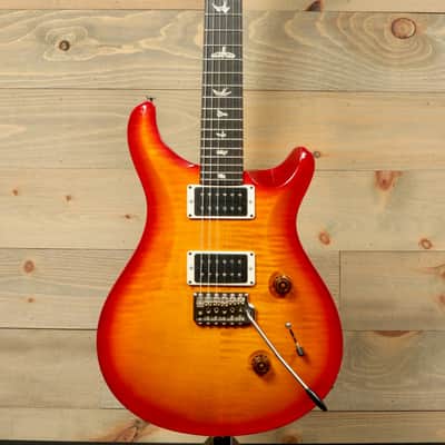 PRS Custom 24 Custom Color (Light Cherry Burst) Nickel Hardware - 2024 Model image 3