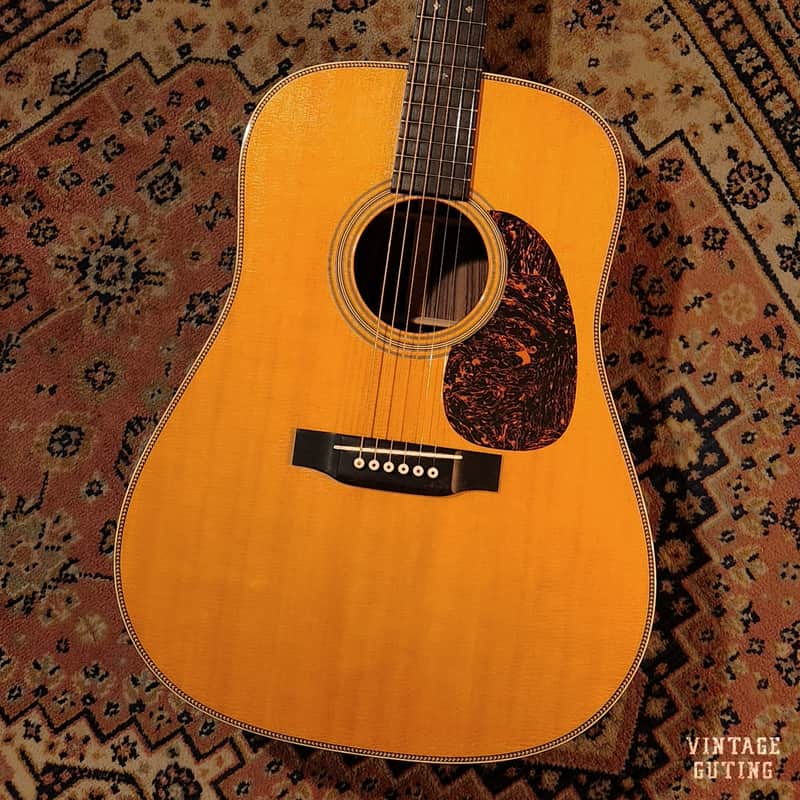 2010 Martin HD-28V Natural w/ OHSC | Herringbone, Forward-Shifted Scalloped Bracing, Tortoise Pickguard image 1
