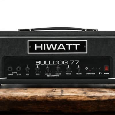 Hiwatt Bulldog 77 Head - 100W Bass Head image 2