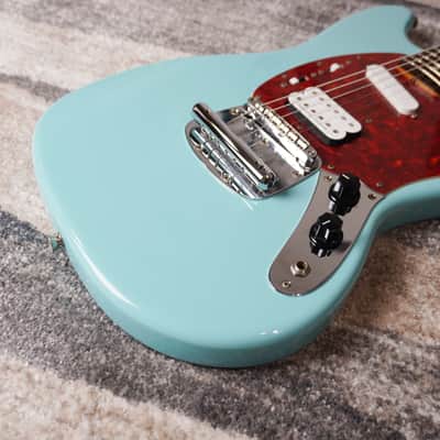 Fender Japan KC-MG Sonic Blue “Sky-Stang I” – Kurt Cobain Nirvana Mustang MOD 2012 image 9