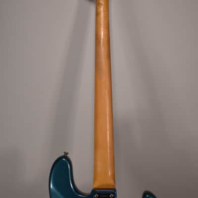 1965 Fender Jazz Bass Lake Placid Blue Finish Left-Handed Electric Bass w/OHSC image 20