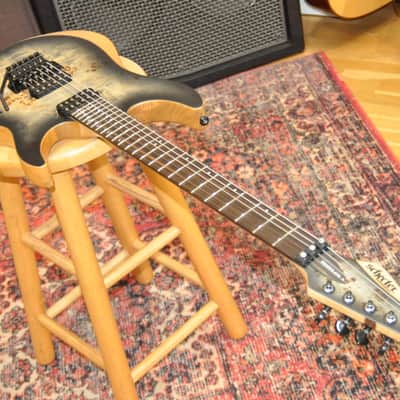 SCHECTER Reaper 6 FR Satin Charcoal Burst  / Reaper-6 Floyd Rose / IW24080217 image 3
