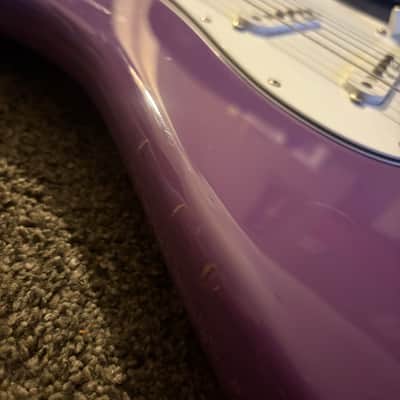 Fender Jimi Hendrix Stratocaster 2018 Ultraviolet with SD pickups and bone nut image 8