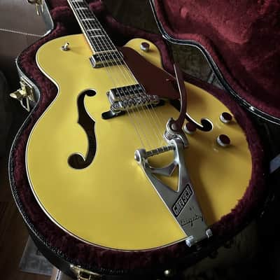 Celebrity Owned - Peter Green’s Gretsch Guitar- Bamboo/Lavender with paperwork and provenance RARE Collector Opportunity image 1