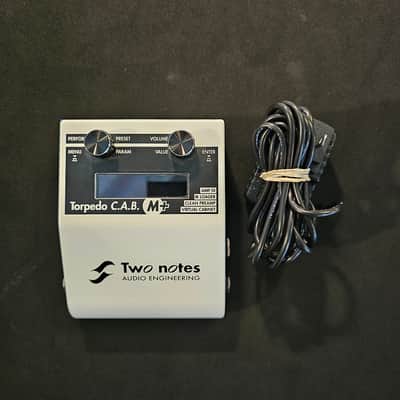 Two Notes Torpedo C.A.B. M+ Speaker Simulator 2010s - White image 1