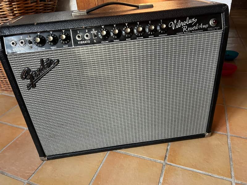Fender Vibrolux 1966 original Blackface Amp image 1