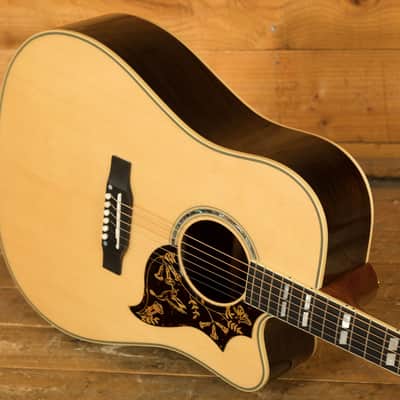 Epiphone Inspired by Gibson Custom Hummingbird Deluxe EC | Natural image 5