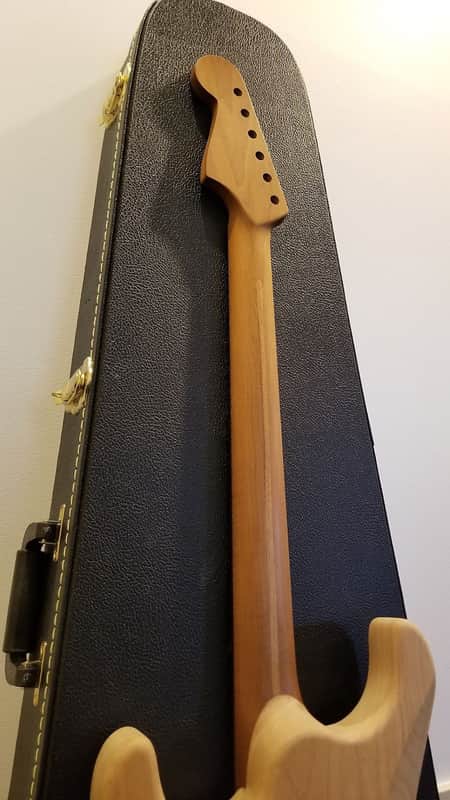 Musikraft Warmoth USACG Custom Roasted Strat 24 Fret Set Neck 25.5