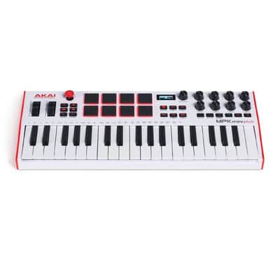 Akai Professional MPK Mini Plus 37-Key USB MIDI Keyboard Controller (white) image 2