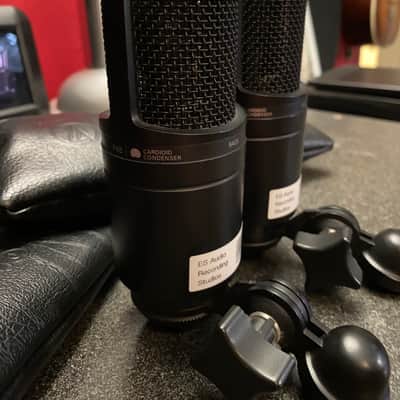Pair of Audio-Technica AT2020 Large Diaphragm Cardioid Condenser Microphones image 7
