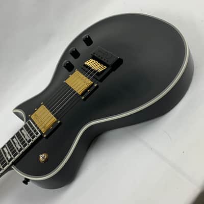 ESP E-II ECLIPSE FT ET Full thickness Evertune Black Gold Fishman Stainless steel + Case - B-Stock image 10