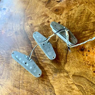 Fender Stratocaster pickups 1975 Grey Bottom original vintage USA strat image 2