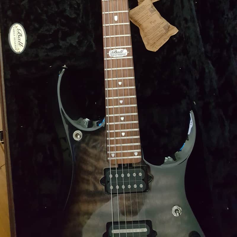 Music Man JP6 BFR Trans Black Quilt EBMM Ernie Ball John Petrucci ( Trade OK) image 1