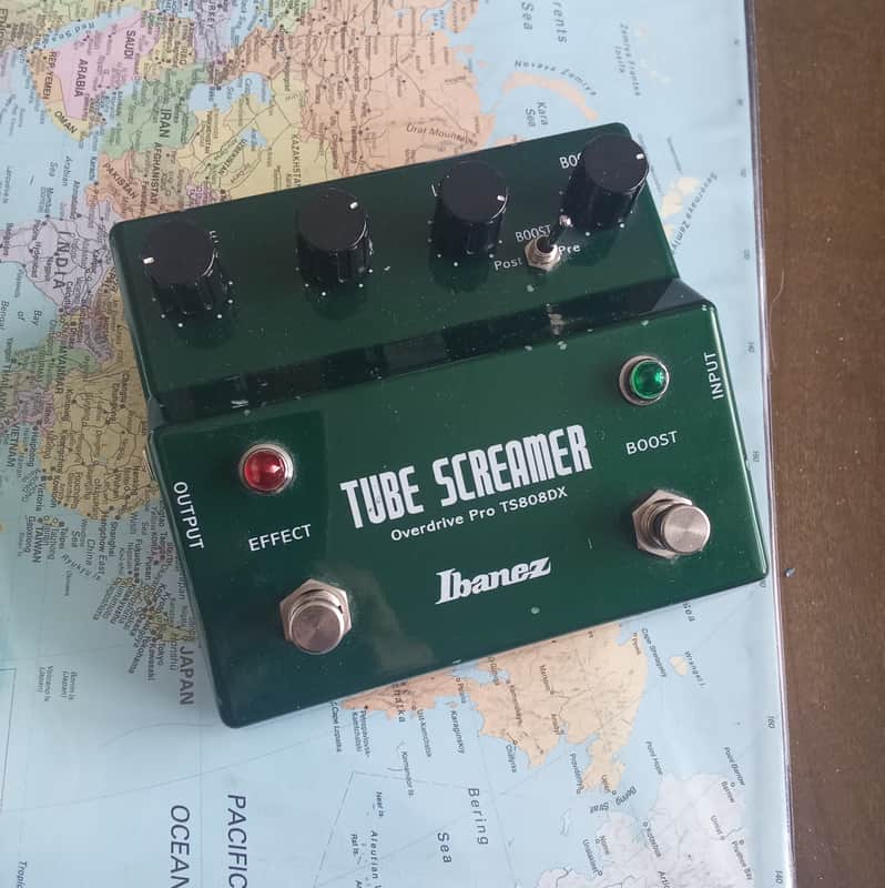 【Ibanez】TS808DX Tube Screamer Ibanez TS808DX Tube Screamer Pro Deluxe Overdrive Pedal | Reverb