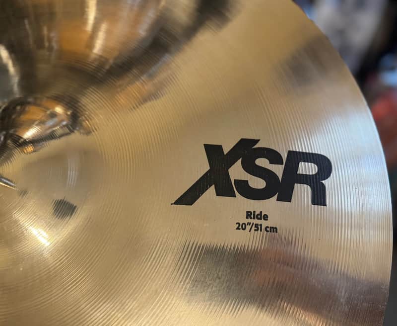 Sabian 20" XSR Ride Cymbal 2016 - Present - Brilliant image 1