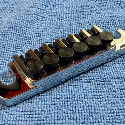 Gibson TP-6 Tailpiece 2010s - Chrome Fine Tuners Studs & Inserts image 5