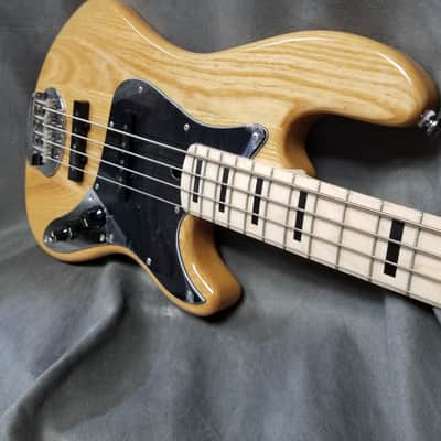 Lakland Skyline DJ-4 Darryl Jones Signature 4-String with Maple Fretboard Natural image 1