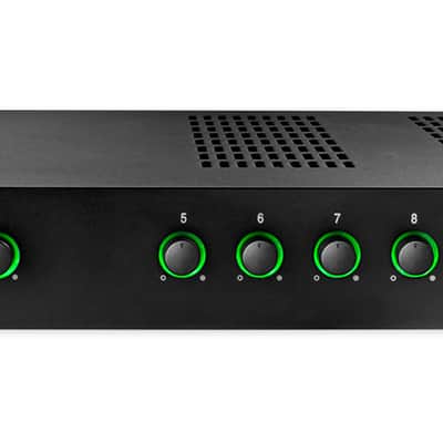 JBL CSMA280 Commercial/Restaurant 2 x 80w Amplifier 4ohm/8ohm/70V/100V, 8 inputs image 1