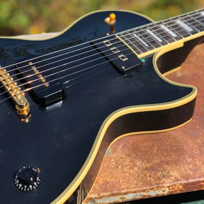 Epiphone Epiphone Inspired by 1955 Les Paul Custom 2000s - black image 5