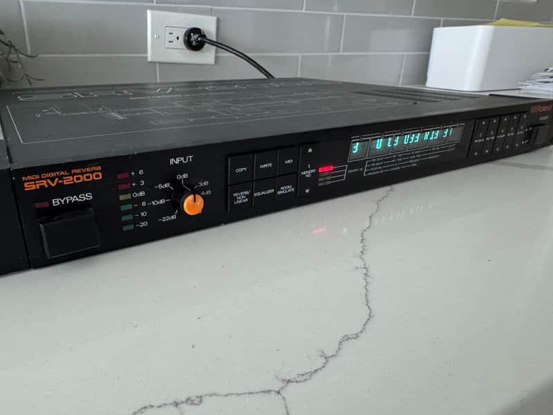 Roland SRV-2000 MIDI Digital Reverb | Reverb