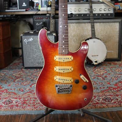 Ibanez RS505-CS Roadstar II Deluxe 1983 Cherry Sunburst Japan image 2