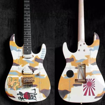 ESP Lynch Desert Kamakazi prototype replica 2023 - Matte desert Kamakazi image 1