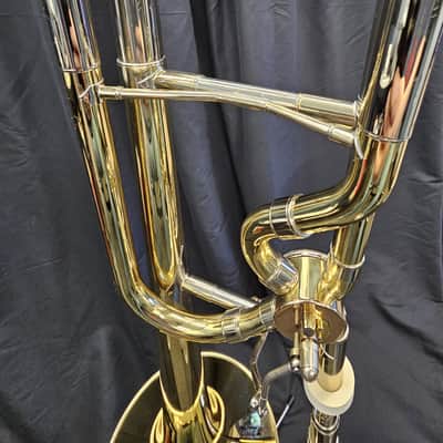 Bach 42BOF Stradivarius Professional Bb Tenor Trombone 2026 - Lacquered Brass w/ Nickel with Case image 8