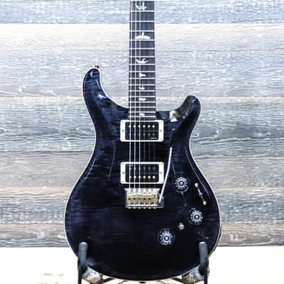 PRS Custom 24 Piezo Gray Black DMO Pickups Gen III Piezo Electric Guitar w/Case image 1