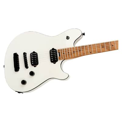 EVH Wolfgang Special T.O.M 6-String Right-Handed Electric Guitar with Basswood Body, Baked Maple Neck, and Baked Maple Fingerboard (Husk White) image 4