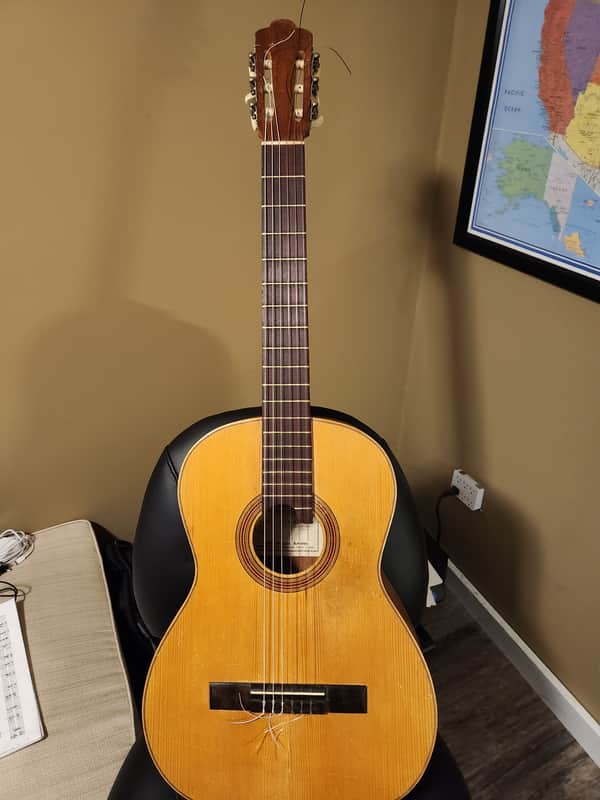 Casa Parramon vintage Classical Guitar made in Barcelona Spain 1960's image 1